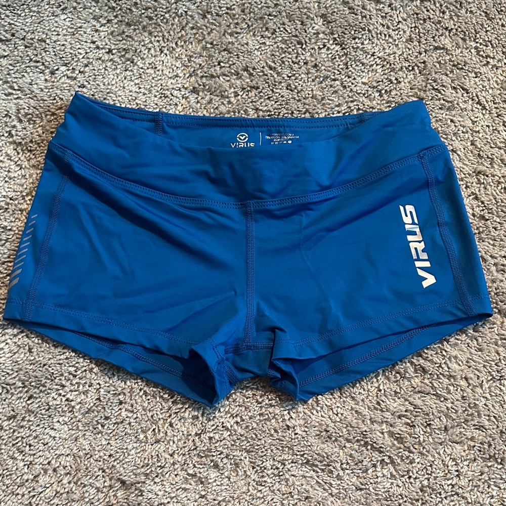 NWOT Virus Women's Athletic Blue Shorts
